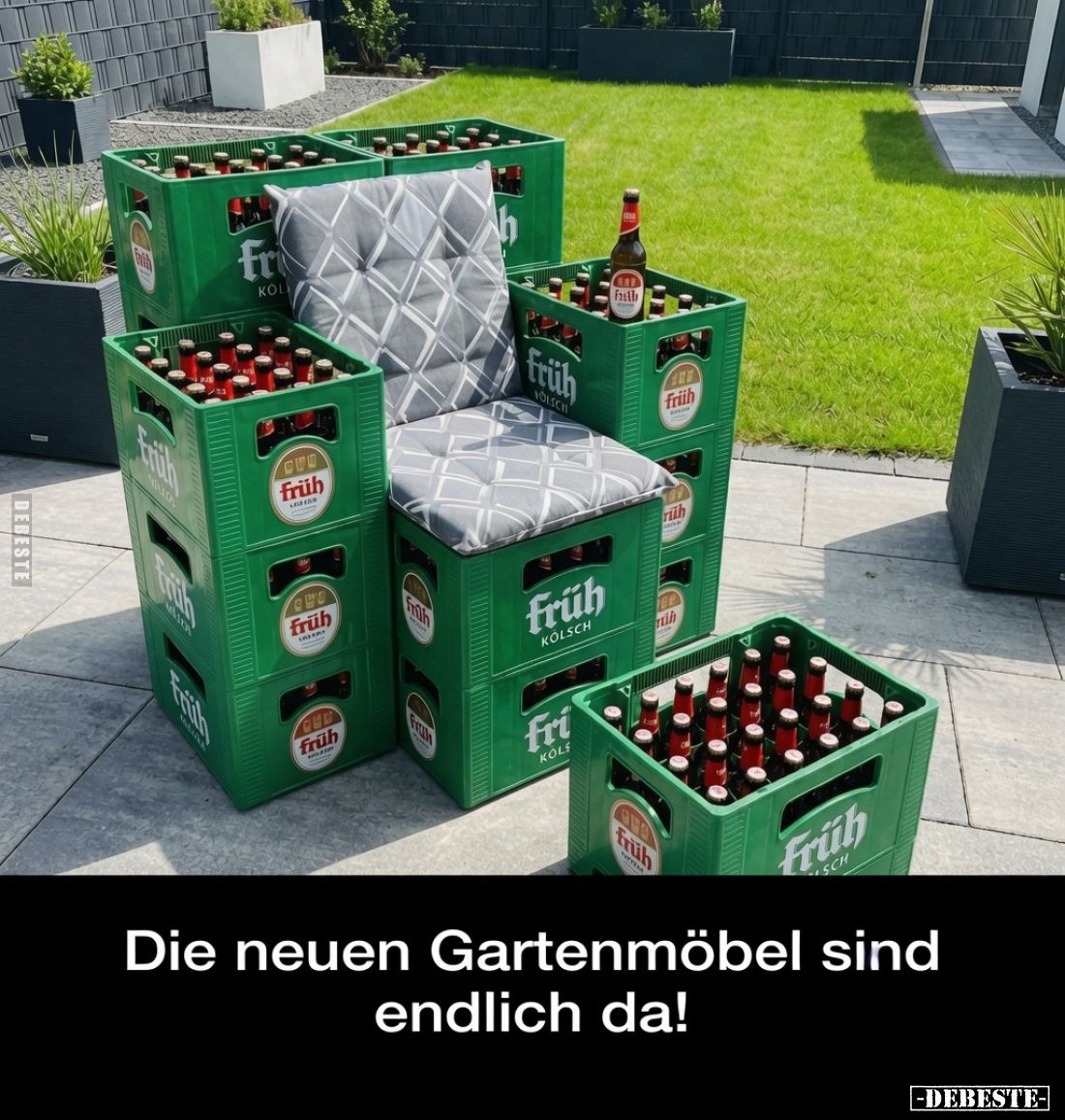 Die neuen Gartenmöbel sind endlich da!