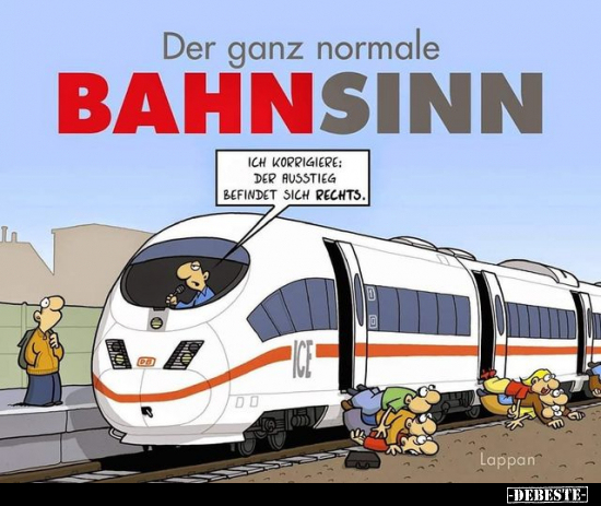 Der ganz normale BAHNSINN.. - Lustige Bilder | DEBESTE.de