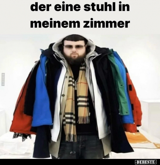 Der eine Stuhl in meinem Zimmer.. - Lustige Bilder | DEBESTE.de