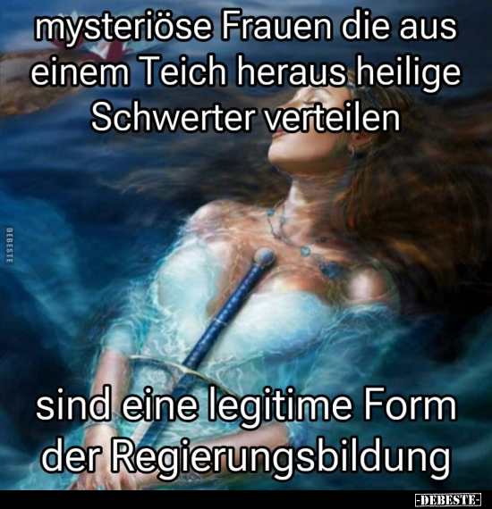 Mysteriöse Frauen die aus einem Teich.. - Lustige Bilder | DEBESTE.de