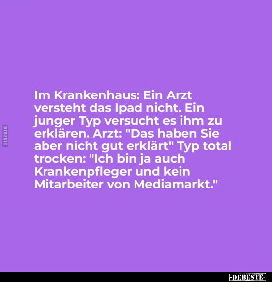 Krankenhaus, Im Krankenhaus, Arzt, Ipad