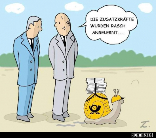 Die Zusatzkräfte wurden rasch angelernt...