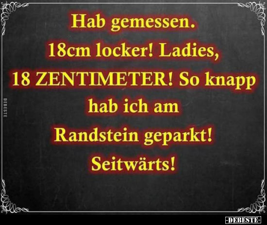 Hab gemessen.... - Lustige Bilder | DEBESTE.de