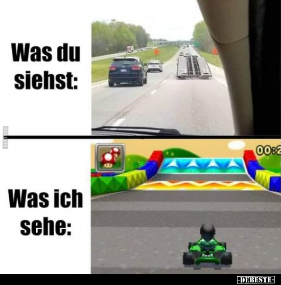 Was du siehst:

Was ich sehe: