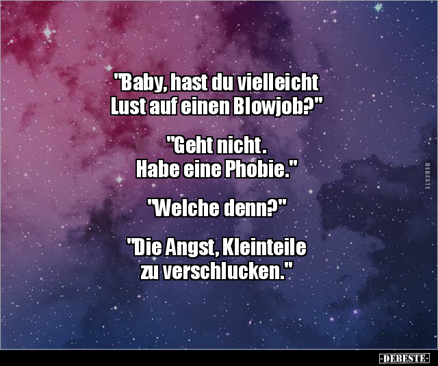 "Baby, hast du vielleicht Lust auf einen.." - Lustige Bilder | DEBESTE.de