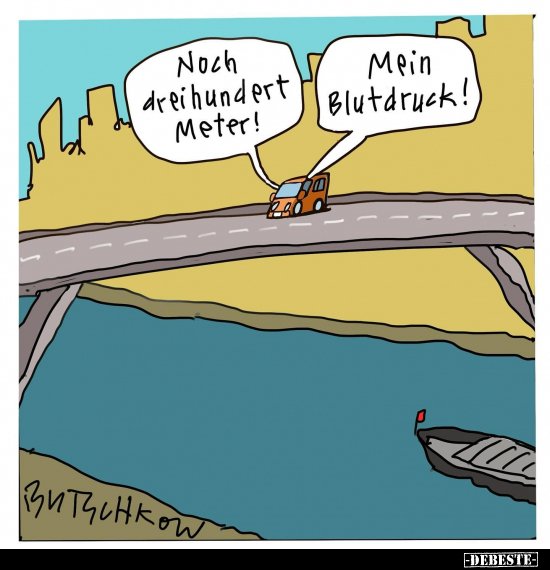 Noch dreihundert Meter!.. - Lustige Bilder | DEBESTE.de