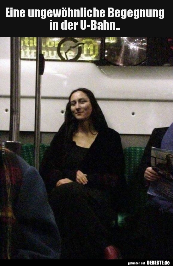 Eine ungewöhnliche Begegnung in der U-Bahn..