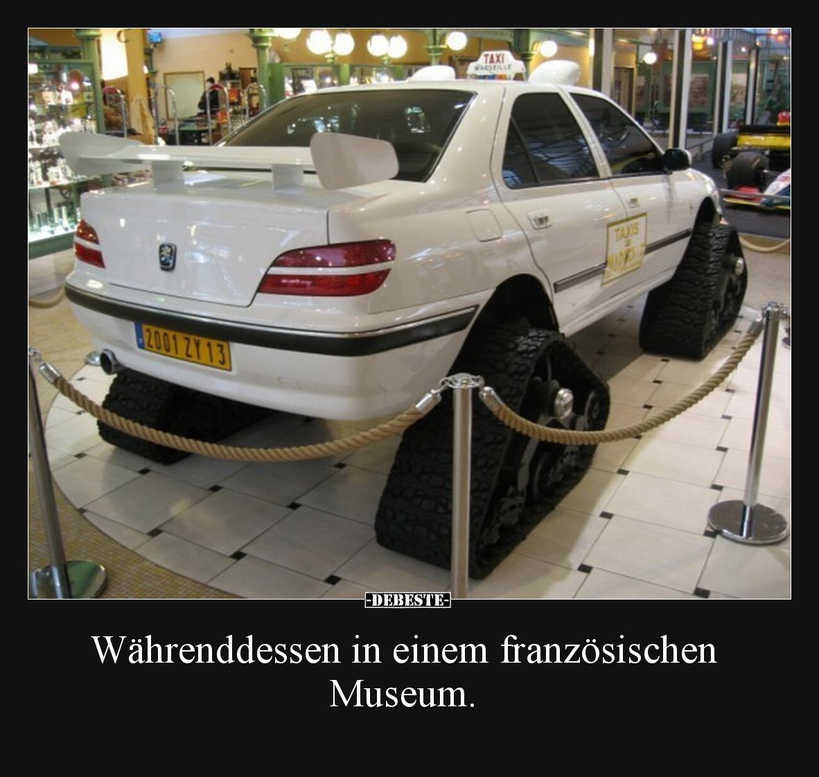 Währenddessen in einem französischen Museum.