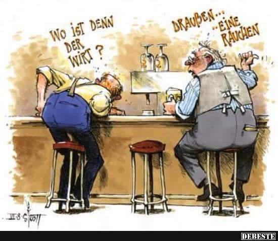 Wo ist denn der Wirt?