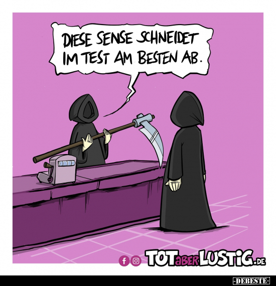 Diese Sense schneidet im Test am besten ab.. - Lustige Bilder | DEBESTE.de