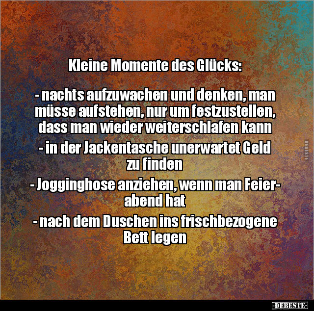 Kleine Momente des Glücks.. - Lustige Bilder | DEBESTE.de