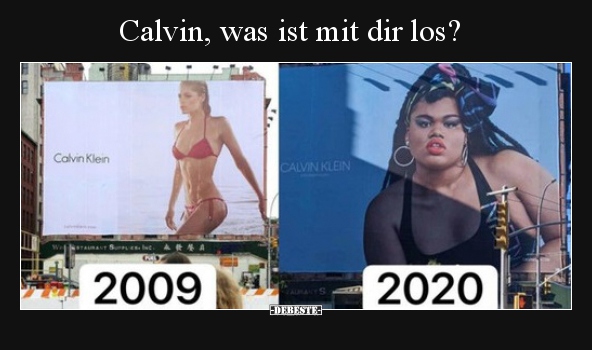 Calvin, was ist mit dir los?..
