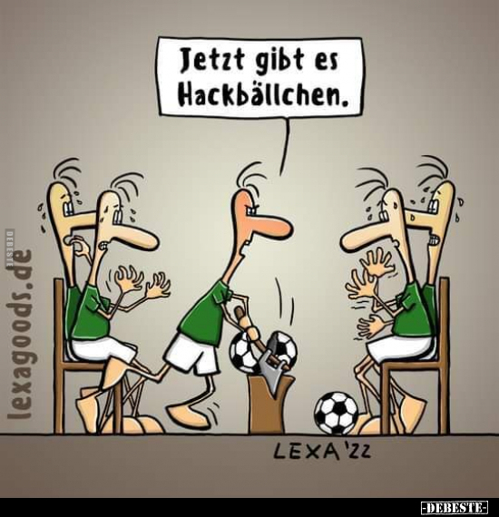 Jetzt gibt es Hackbällchen