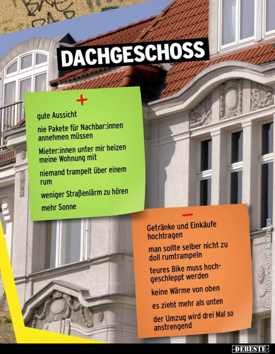 Dachgeschoss.. - Lustige Bilder | DEBESTE.de