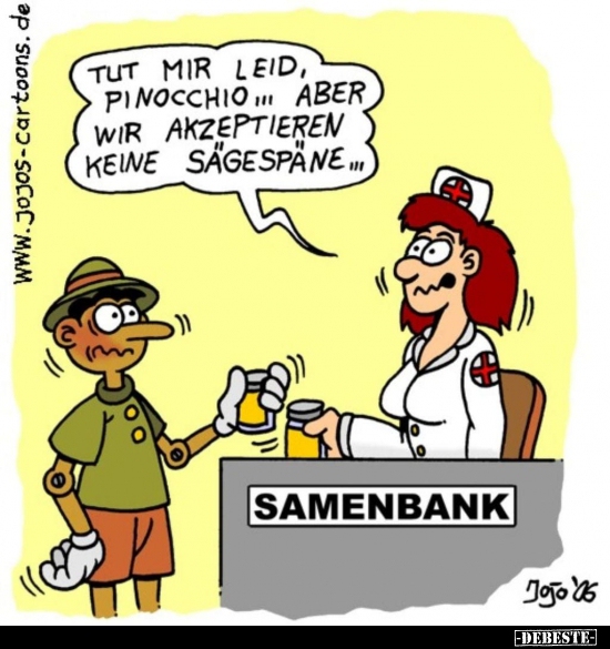 Tut mir leid Pinocchio "aber wir akzeptieren keine.." - Lustige Bilder | DEBESTE.de