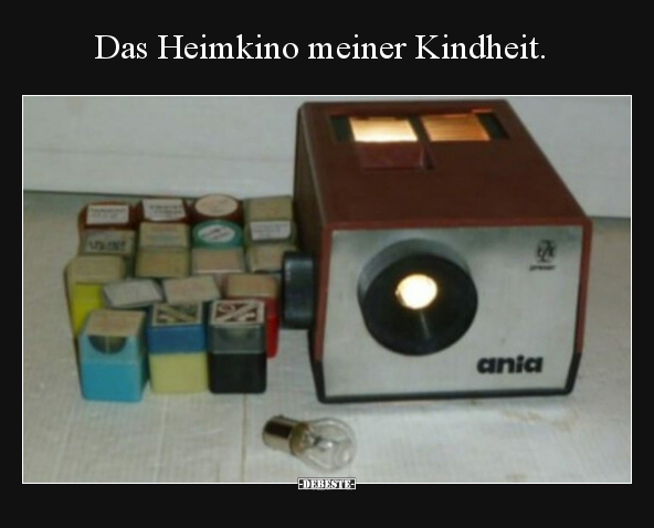 Das Heimkino meiner Kindheit... - Lustige Bilder | DEBESTE.de