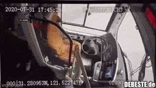 Passiert ihm jeden Tag..