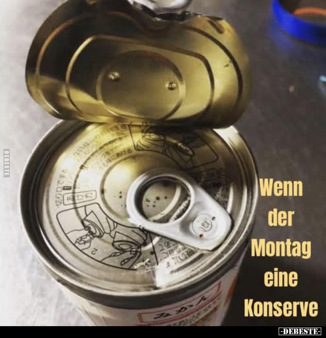 Wenn der Montag eine Konserve wäre...