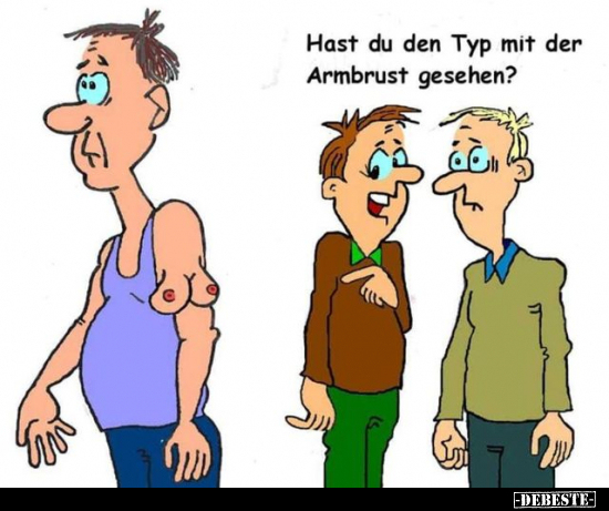 Hast du den Typ mit der Armbrust gesehen?.. - Lustige Bilder | DEBESTE.de