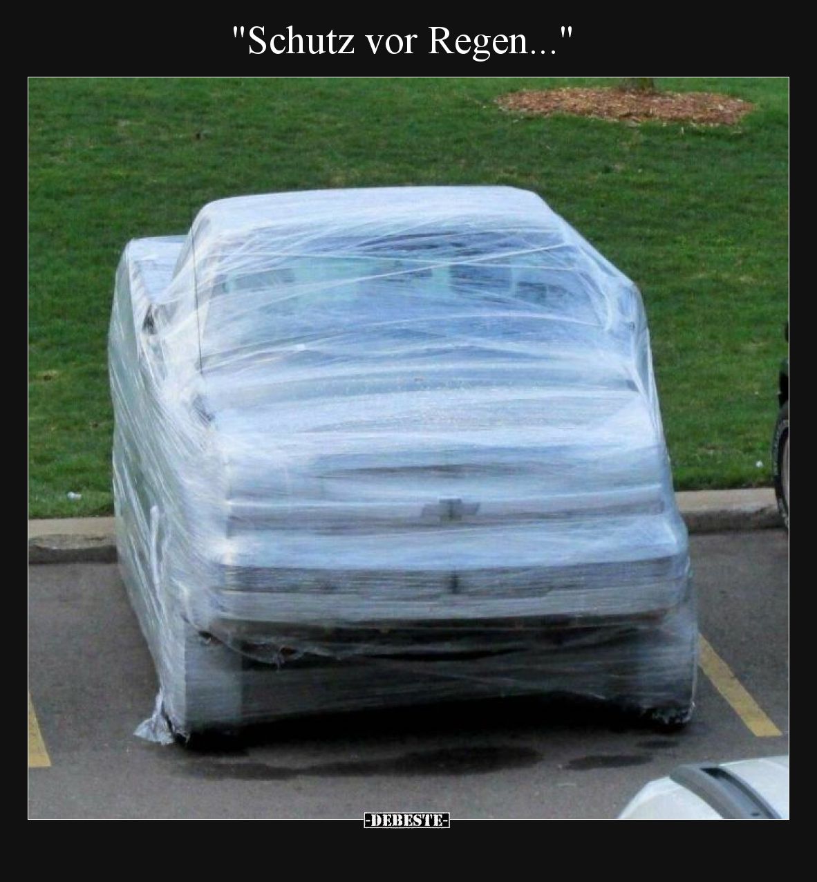 Schutz vor Regen