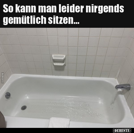 So kann man leider nirgends gemütlich sitzen... - Lustige Bilder | DEBESTE.de