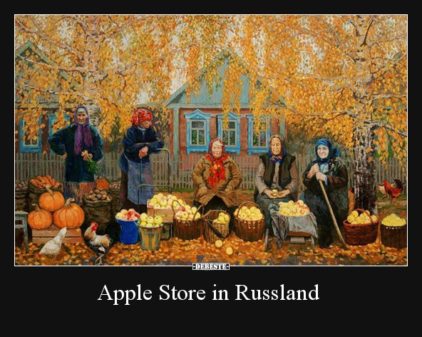 Apple Store in Russland.. - Lustige Bilder | DEBESTE.de