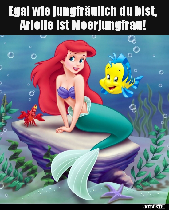 Egal, Arielle, Meerjungfrau