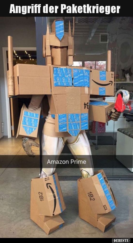 Angriff der Paketkrieger..