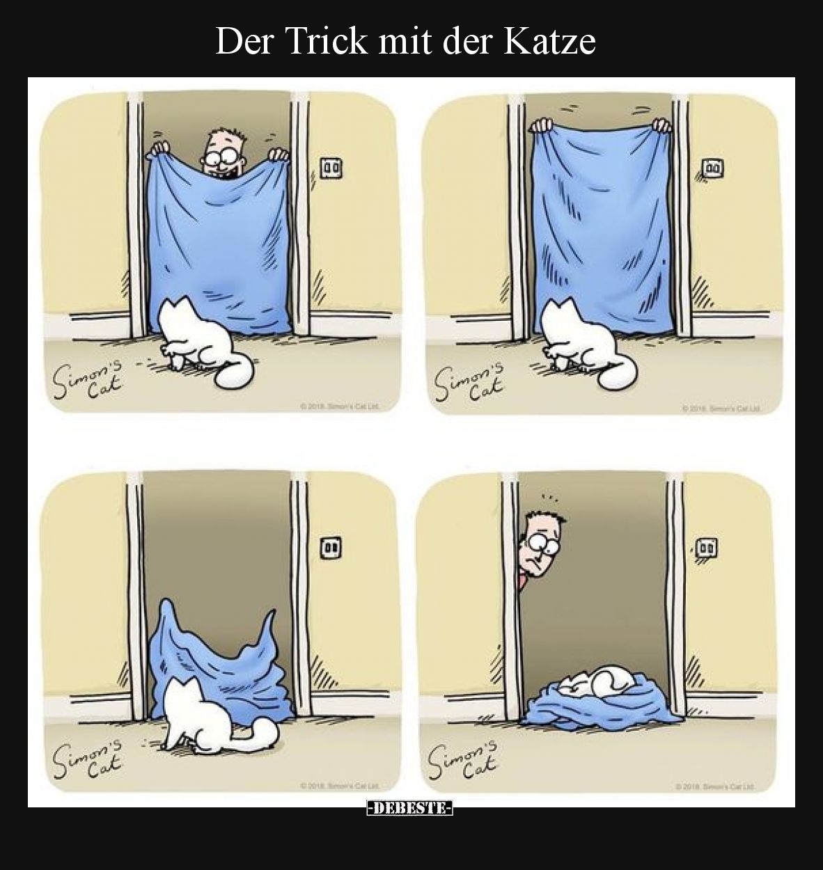 Der Trick mit der Katze