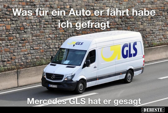Was für ein Auto er fährt habe ich gefragt - Mercedes GLS.. - Lustige Bilder | DEBESTE.de
