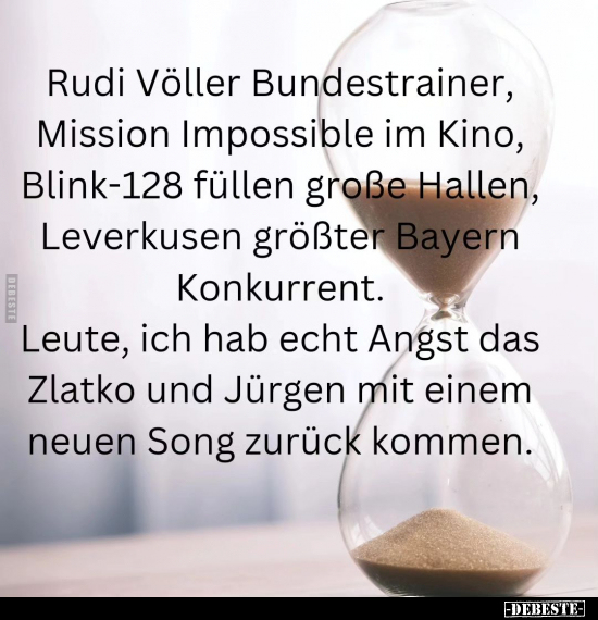Rudi Völler Bundestrainer, Mission Impossible im Kino.. - Lustige Bilder | DEBESTE.de