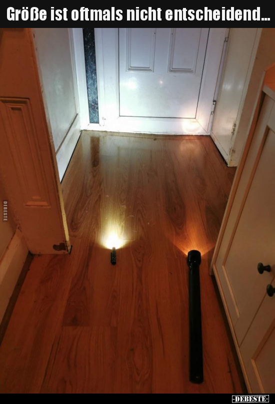 Größe ist oftmals nicht entscheidend...