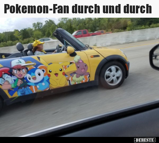 Pokemon-Fan durch und durch.. - Lustige Bilder | DEBESTE.de