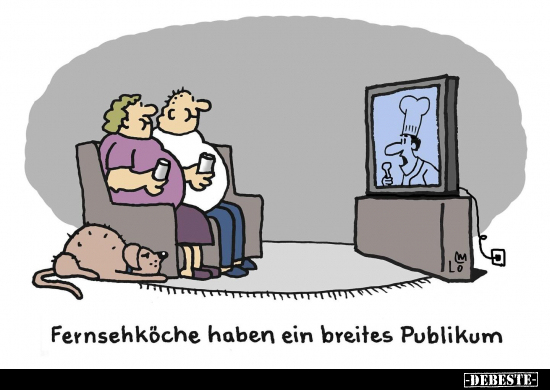 Fernsehköche haben ein breites Publikum.. - Lustige Bilder | DEBESTE.de