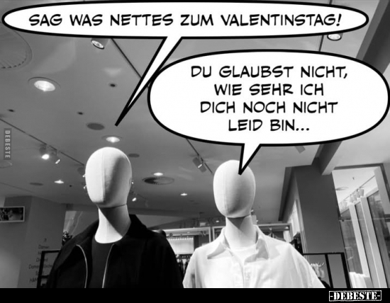 Valentinstag, Sehr