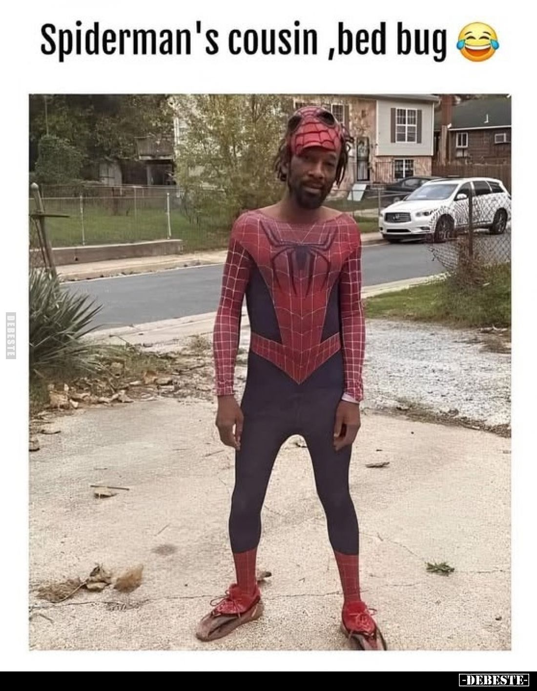 Spiderman's cousin, bed bug.