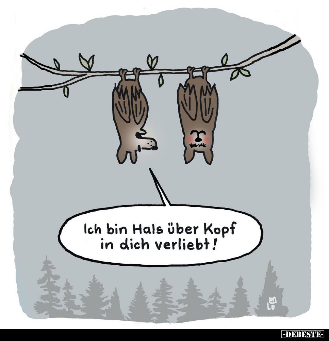 Ich bin Hals über Kopf in dich verliebt!