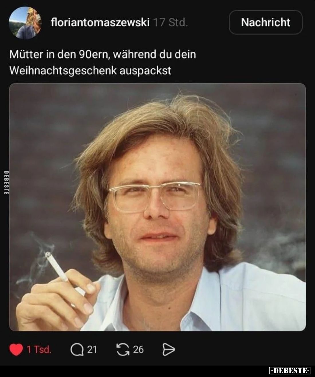 Mütter in den 90ern, während du dein Weihnachtsgeschenk.. - Lustige Bilder | DEBESTE.de