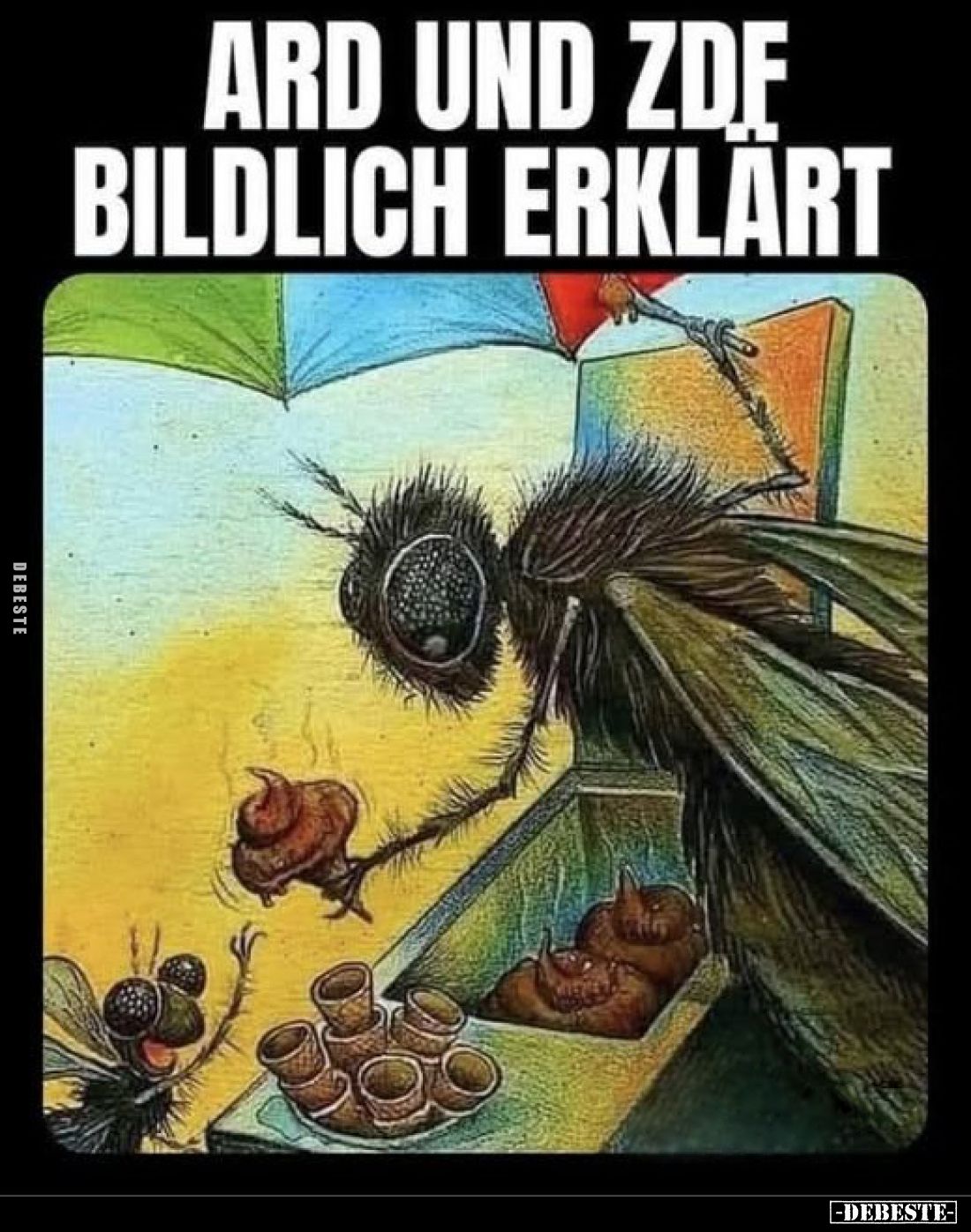ARD und ZDF bildlich erklärt