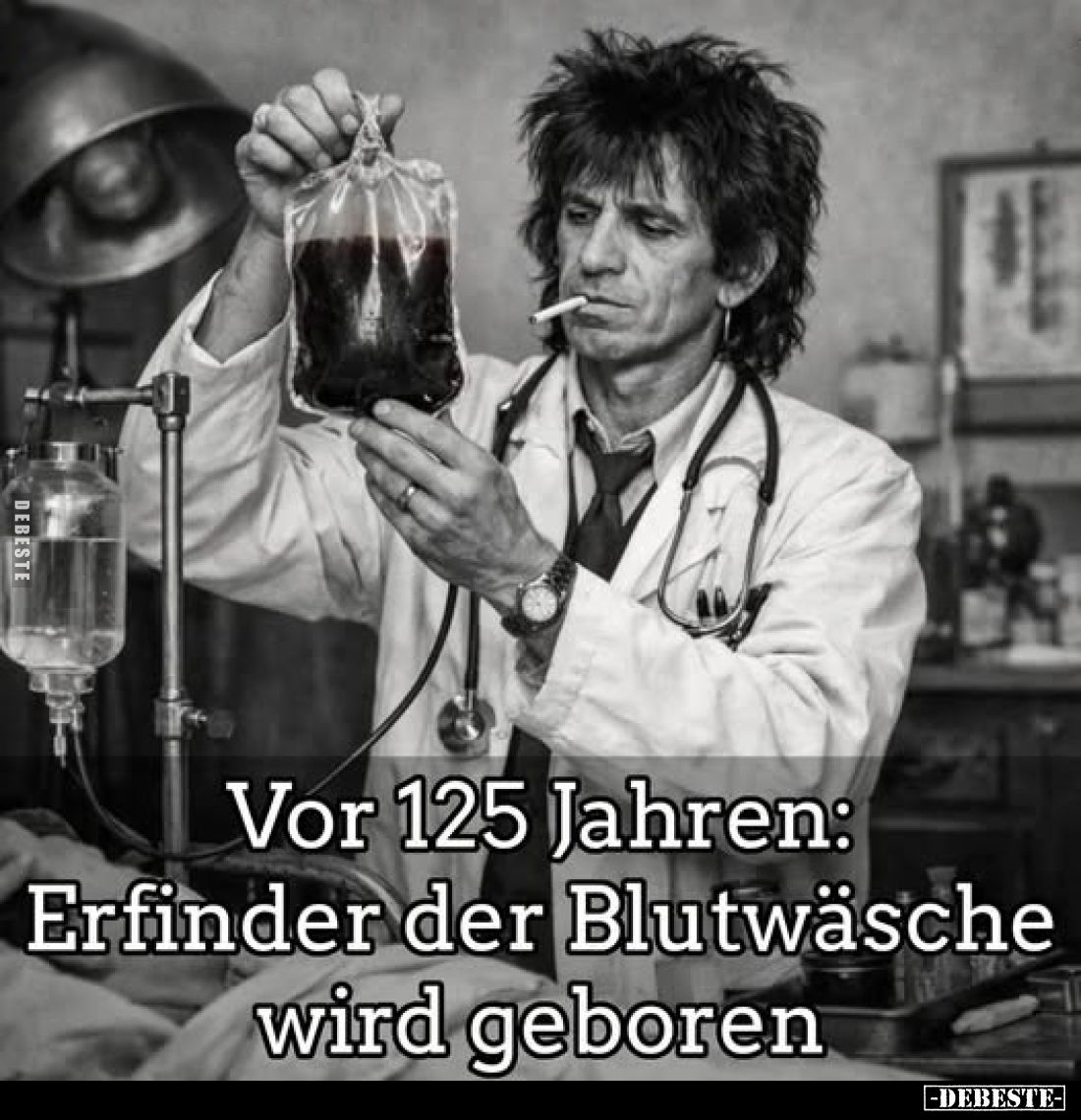 Vor 125 Jahren: Erfinder der Blutwäsche wird geboren