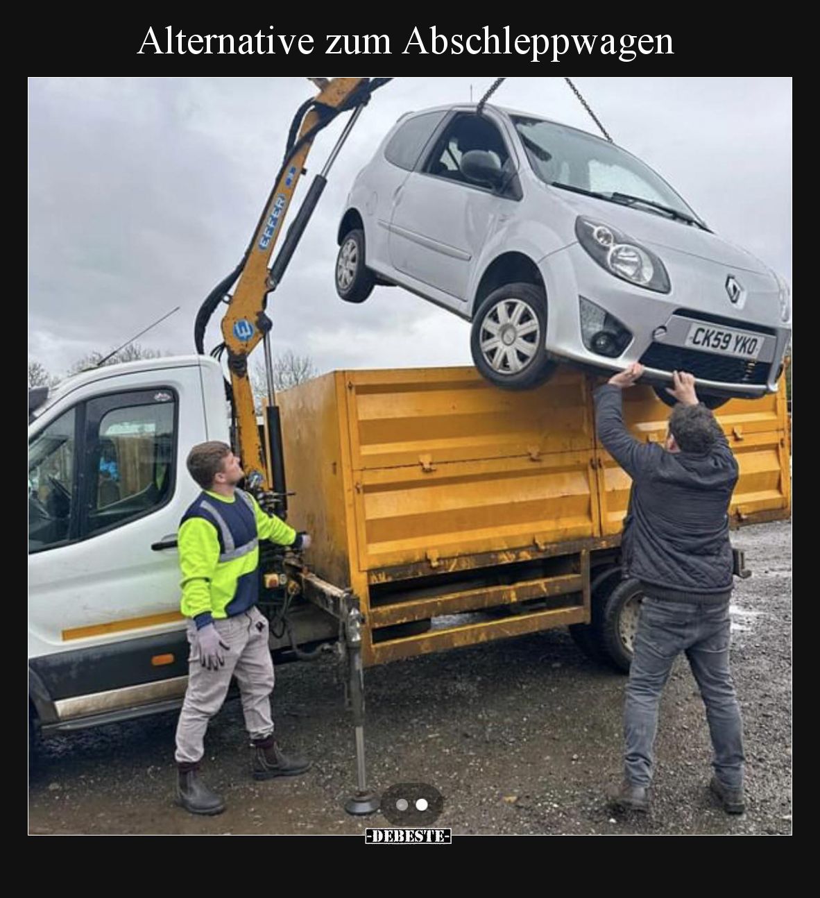 Alternative zum Abschleppwagen