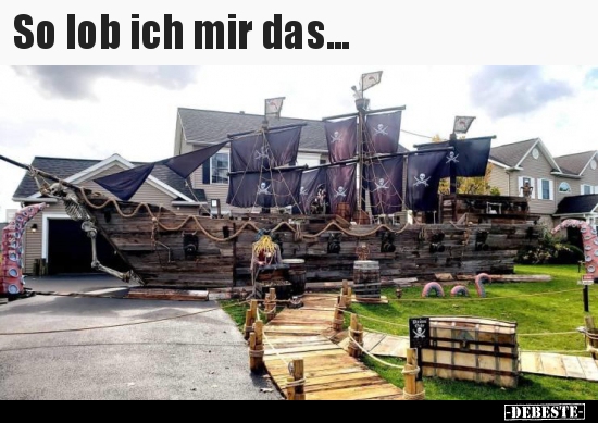 So lob ich mir das...