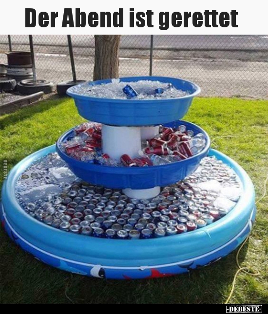 Der Abend ist gerettet..