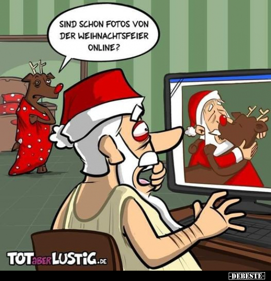 Sind schon Fotos von der Weihnachtsfeier online?.. - Lustige Bilder | DEBESTE.de