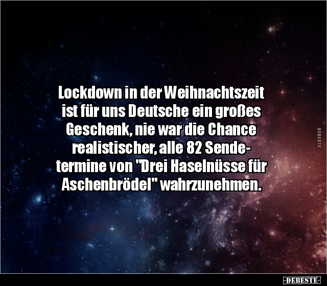 Lockdown in der Weihnachtszeit ist für uns Deutsche ein.. - Lustige Bilder | DEBESTE.de