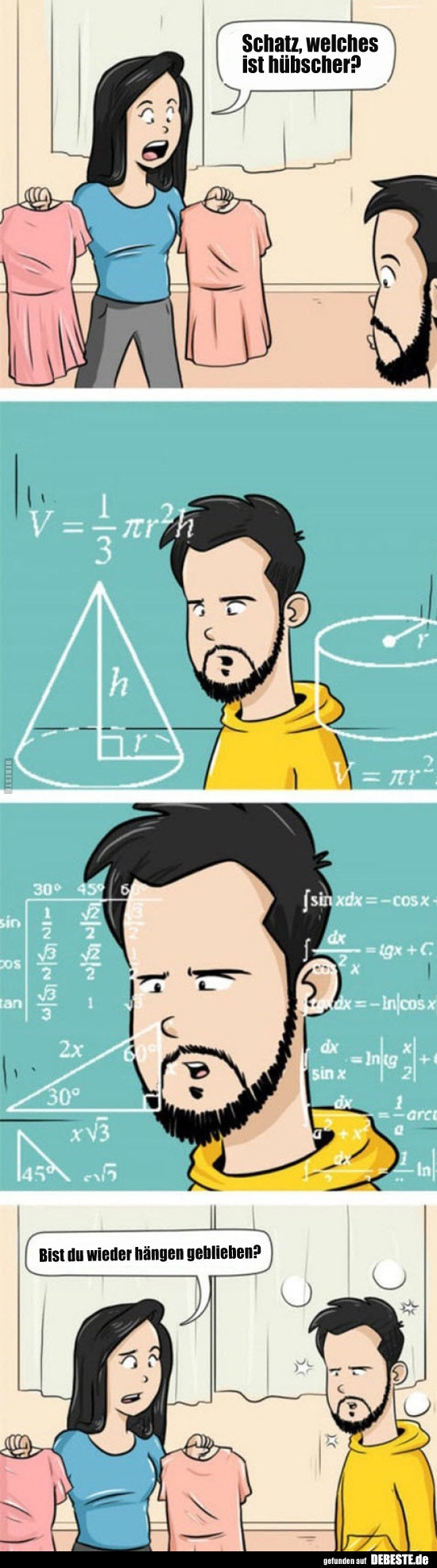 Schatz, welches ist hübscher?..