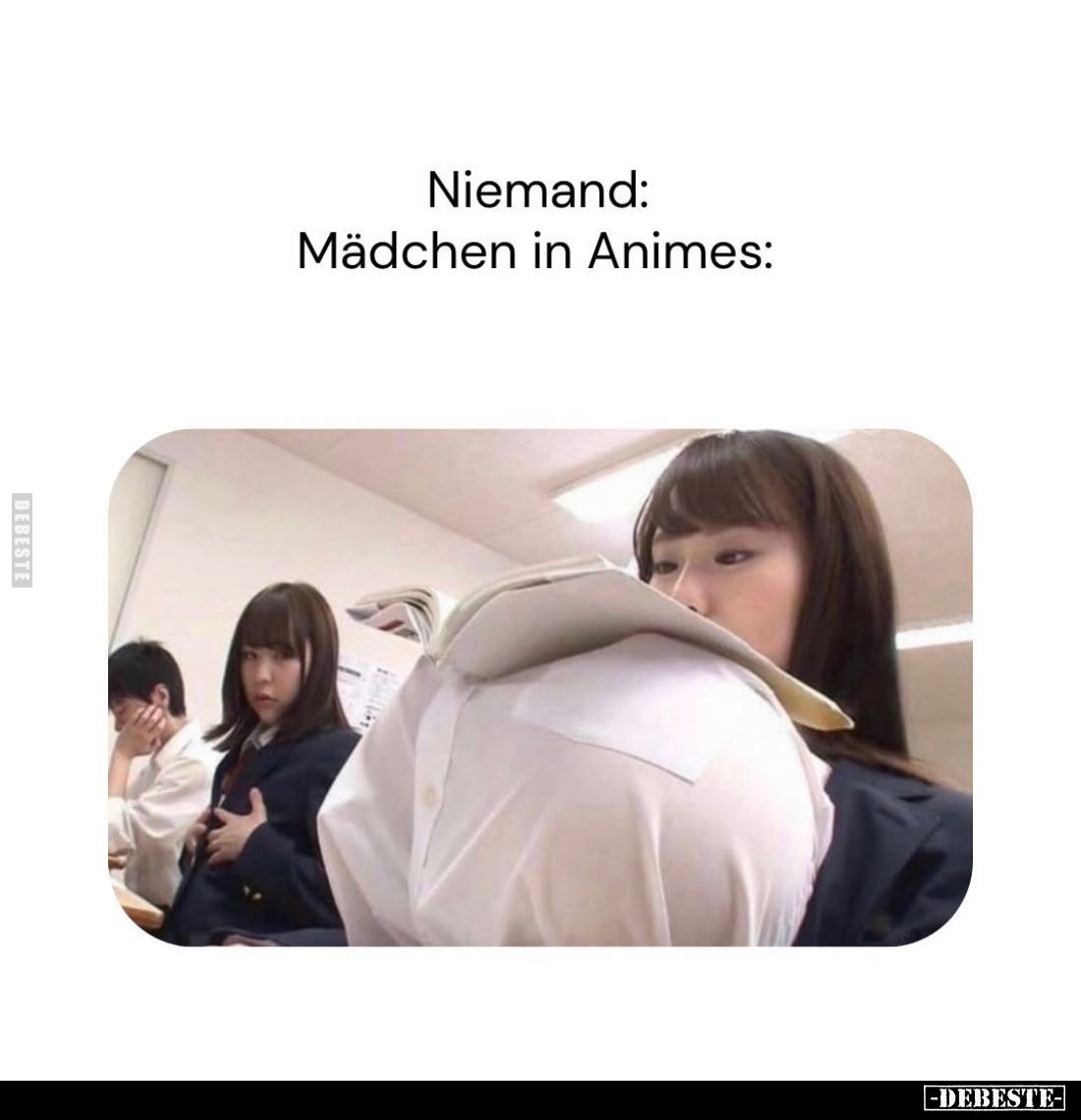 Niemand: / Mädchen in Animes: