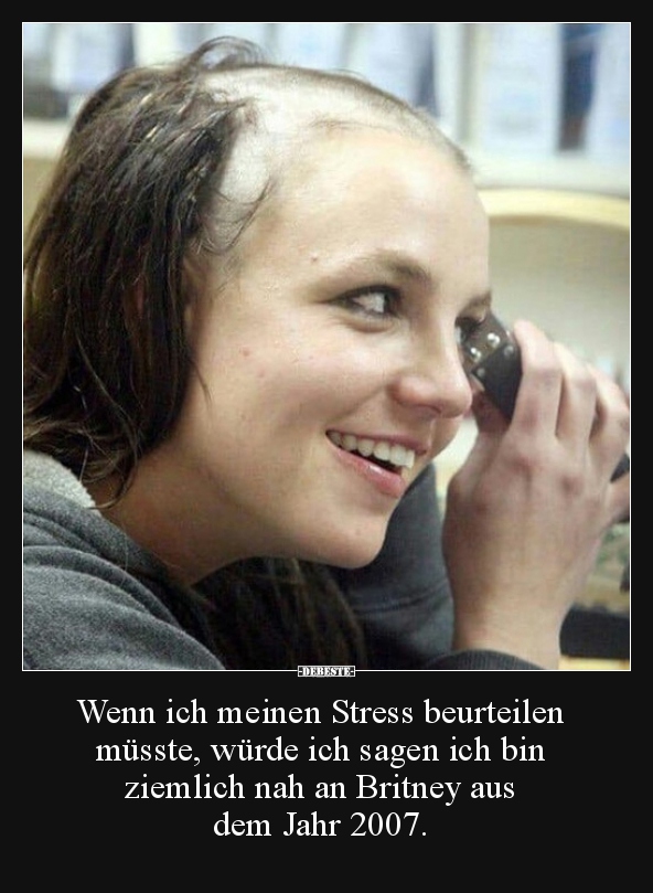 Wenn ich meinen Stress beurteilen müsste, würde ich sagen.. - Lustige Bilder | DEBESTE.de