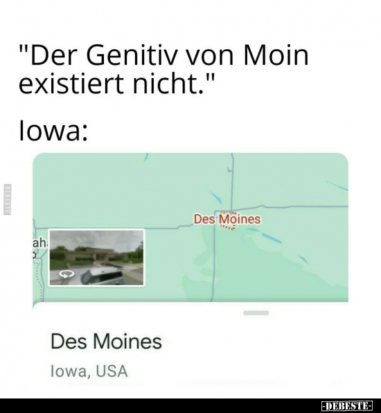 "Der Genitiv von Moin existiert nicht.." - Lustige Bilder | DEBESTE.de