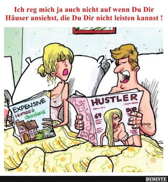 Ich reg mich ja auch nicht..